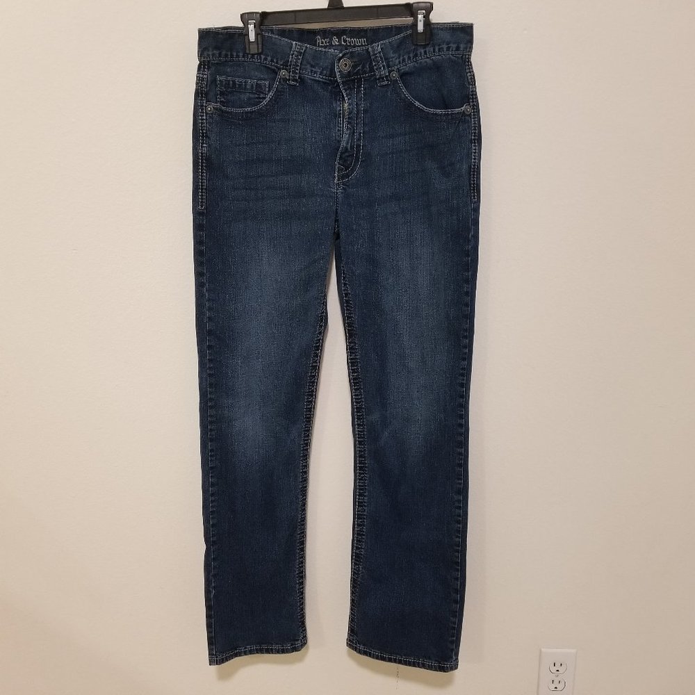 Axe & Crown Relaxed Straight Fit Jeans Size 34x34